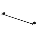 Kaya Single Towel Rail, 900mm, Matte Black